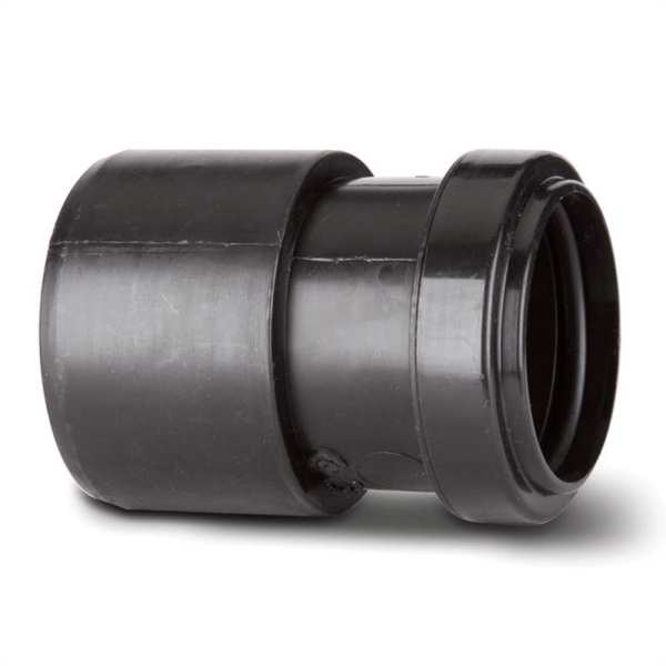Polypipe Waste Reducer 50mm x 40mm Black